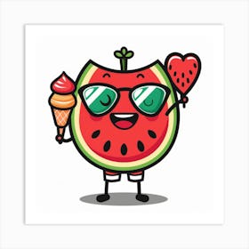 Watermelon 3 Art Print