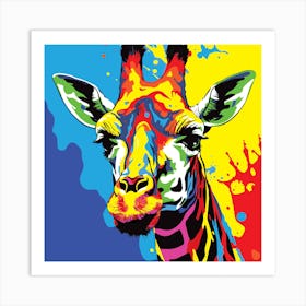 Giraffe Art Print