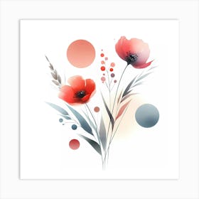 Poppies 4 Art Print