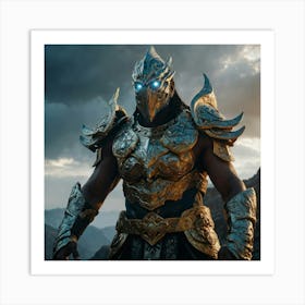 King Of The Gods Art Print