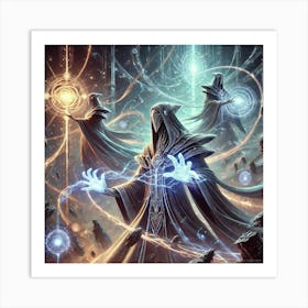 A Stunning Depiction Of Void Architects, Strategic Art Print