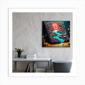 Abstract Painting 1 Art Print