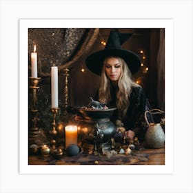 Witches Cauldron 1 Art Print