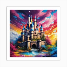 Cinderella Castle 21 Art Print