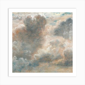 John Constable Cloud Study Art Print