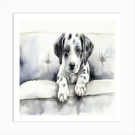 Dalmatian Dog Art Print