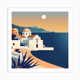 Greece Art Print