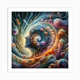 Psychedelic Art 11 Art Print