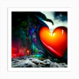 Heart Of The Forest Art Print