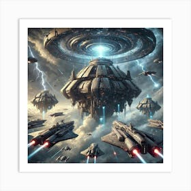 Nimbus Class Command Ships Art Print