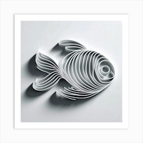 Paper Fish Art Print