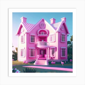 Barbie Dream House (63) Art Print