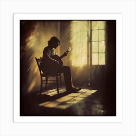 Acoustic Guitar 8 Art Print