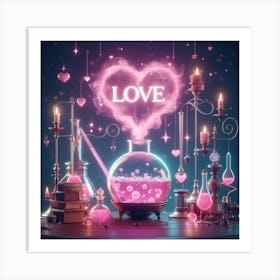 Love Potion 3 Art Print