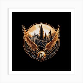 Harry Potter Logo Art Print