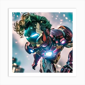 Iron Man Joker yhh Art Print