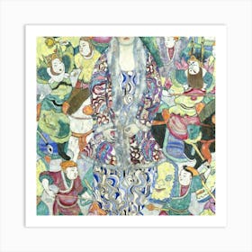 Klimt'S Woman 3 Art Print