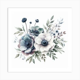 Anemones 2 Art Print