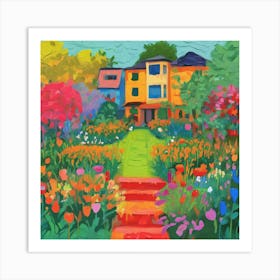 Garden In Bloom Art Print