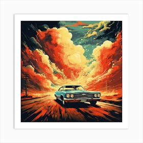 Chevrolet Camaro Art Print