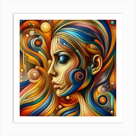 Clay Art Surreal Art Print