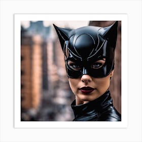 Catwoman 5 Art Print