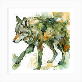 Wolf Fantastic Art Art Print