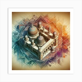 Islamic Mosque 3 Art Print