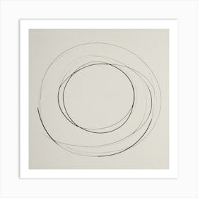 'Circle' Art Print