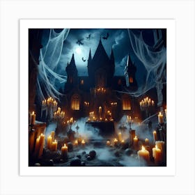 Haunted Castle Art Print