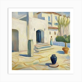 House In Spain Mallorca Art Print