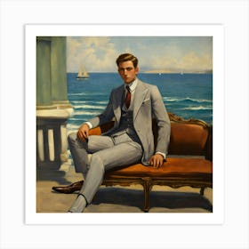 A Young British Gentleman (2) Art Print