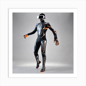 Futuristic Man 132 Art Print