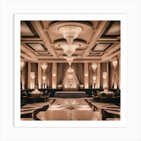 Wedding Reception 5 Art Print