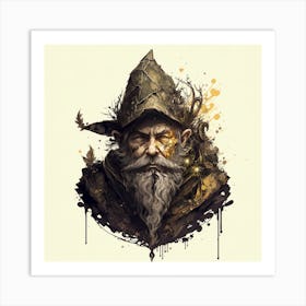 Gnome Art Print