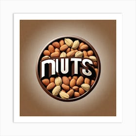 Nuts Logo 1 Art Print