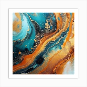 Abstract Painting 282 Art Print