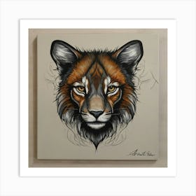 Tiger 3 Art Print