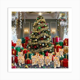 Leonardo Phoenix 09 A Lavishly Decorated Christmas Tree Adorne 0 Art Print