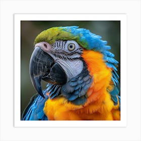 Colorful Parrot 18 Art Print