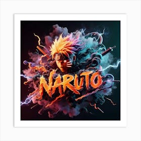 Naruto Uzumaki Head Art Print