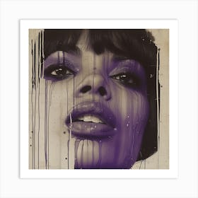 'Purple Rain' Art Print