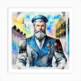 Portrait Of A Soldier 1 Art Print