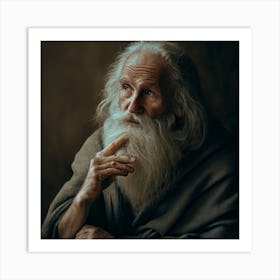 Old Man With Beard 4 Art Print