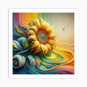Sunflower 3 Art Print