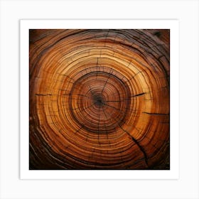 Tree Ring Art Print