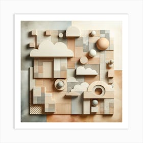 Abstract Wall Art 2 Art Print