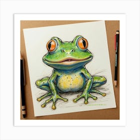 Frog! 19 Art Print