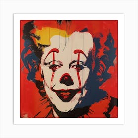 Clown Art Print