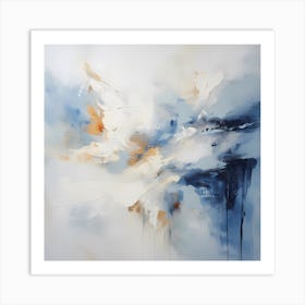 Beige Dreams: Abstract Serenity Art Print